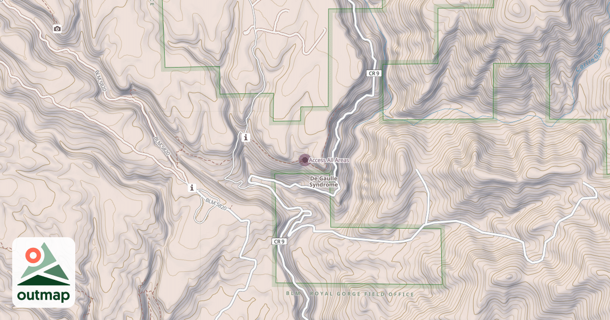 Map of Access All Areas