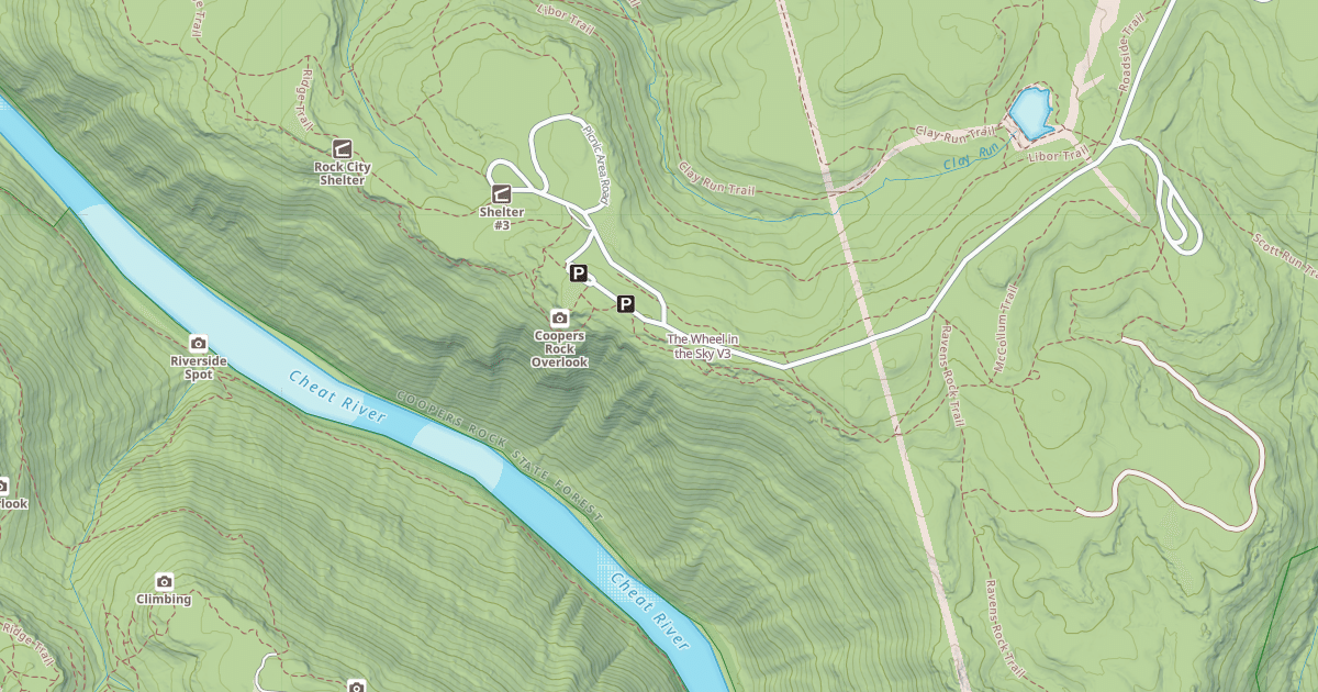 Map preview of The Wheel in the Sky
