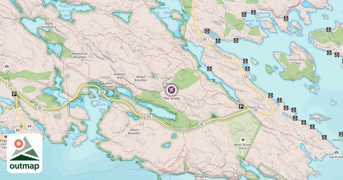 Map of The Scoop