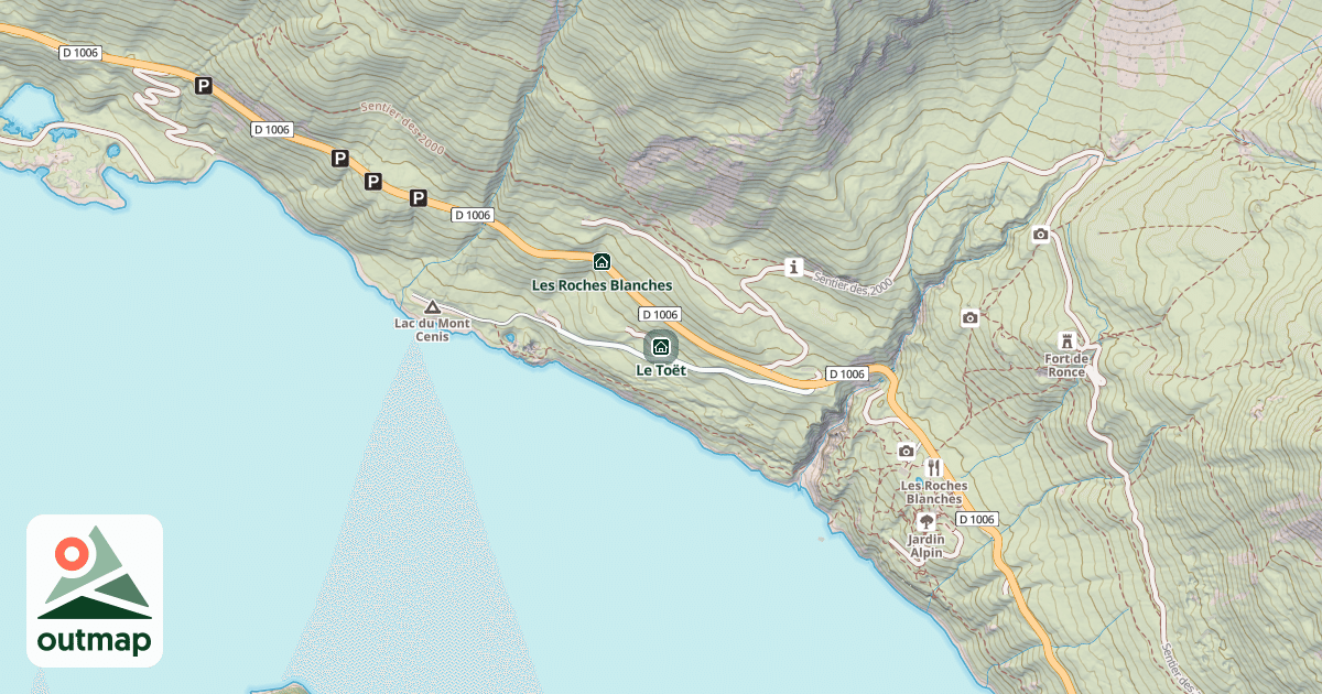 Map of Le Toët