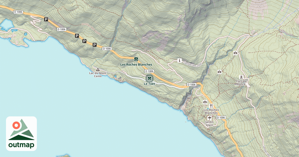 Map of Le Toët