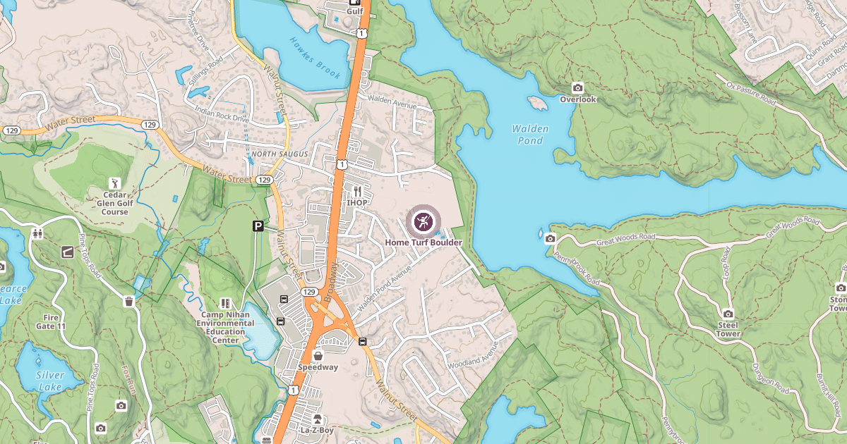 Map preview of Home Turf Boulder