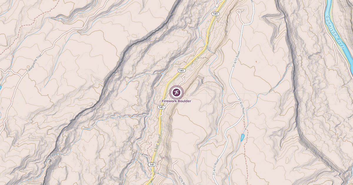 Map preview of Firework Boulder