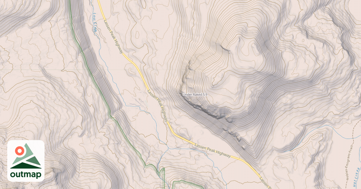 Map of Under Raked