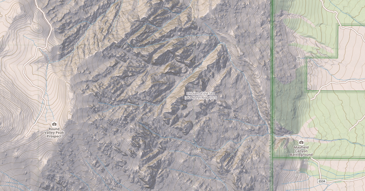 Map preview of Chicken of the Sea (aka North Ridge)