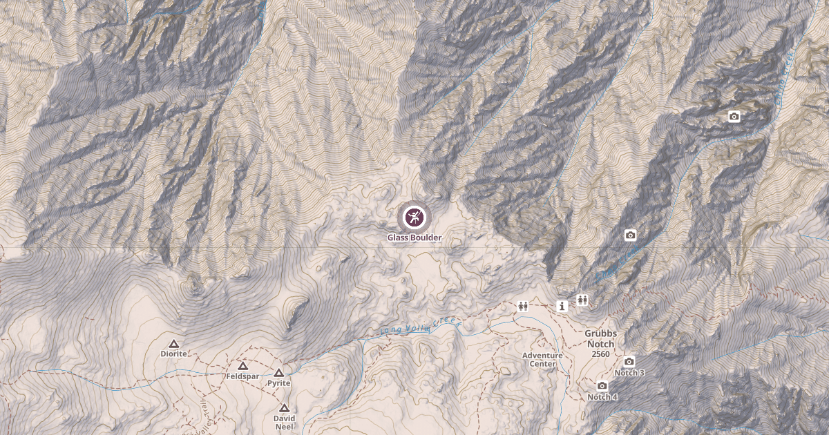 Map preview of Glass Boulder