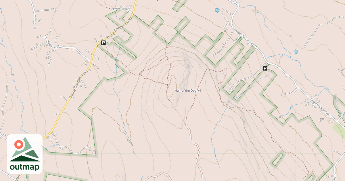 Map of Hair of the Dog