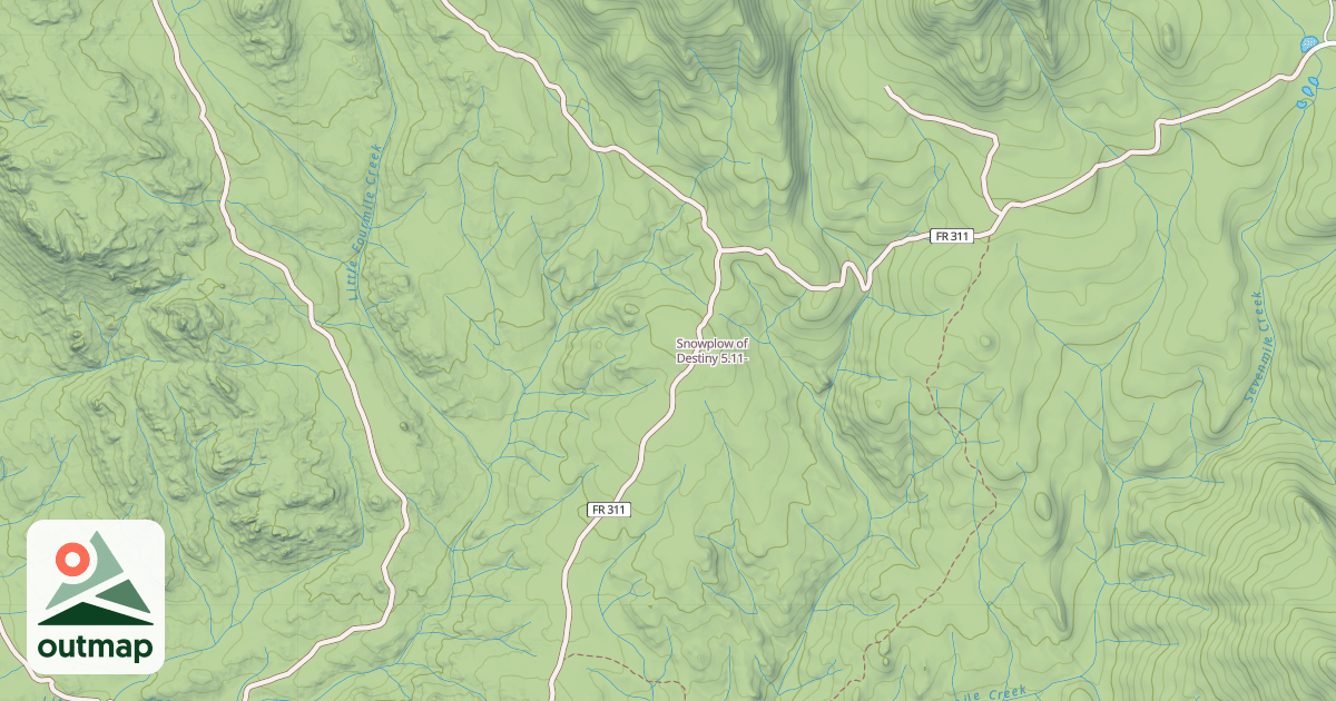 Map of Snowplow of Destiny