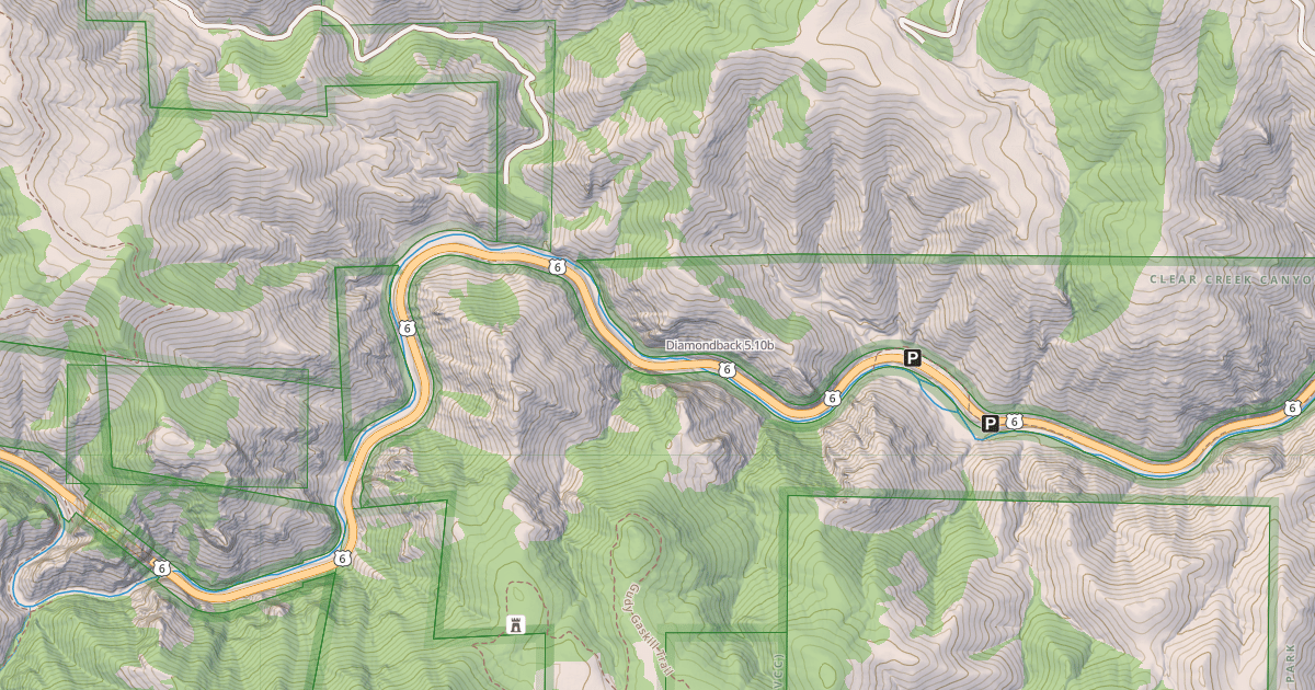 Map preview of Diamondback