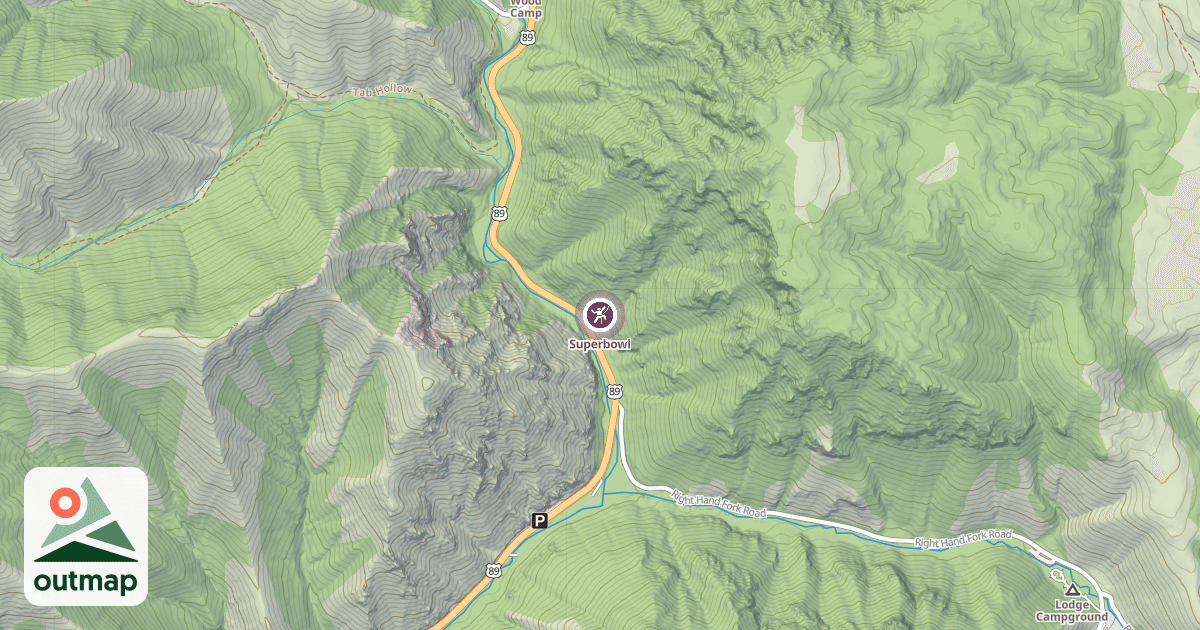 Map of Superbowl