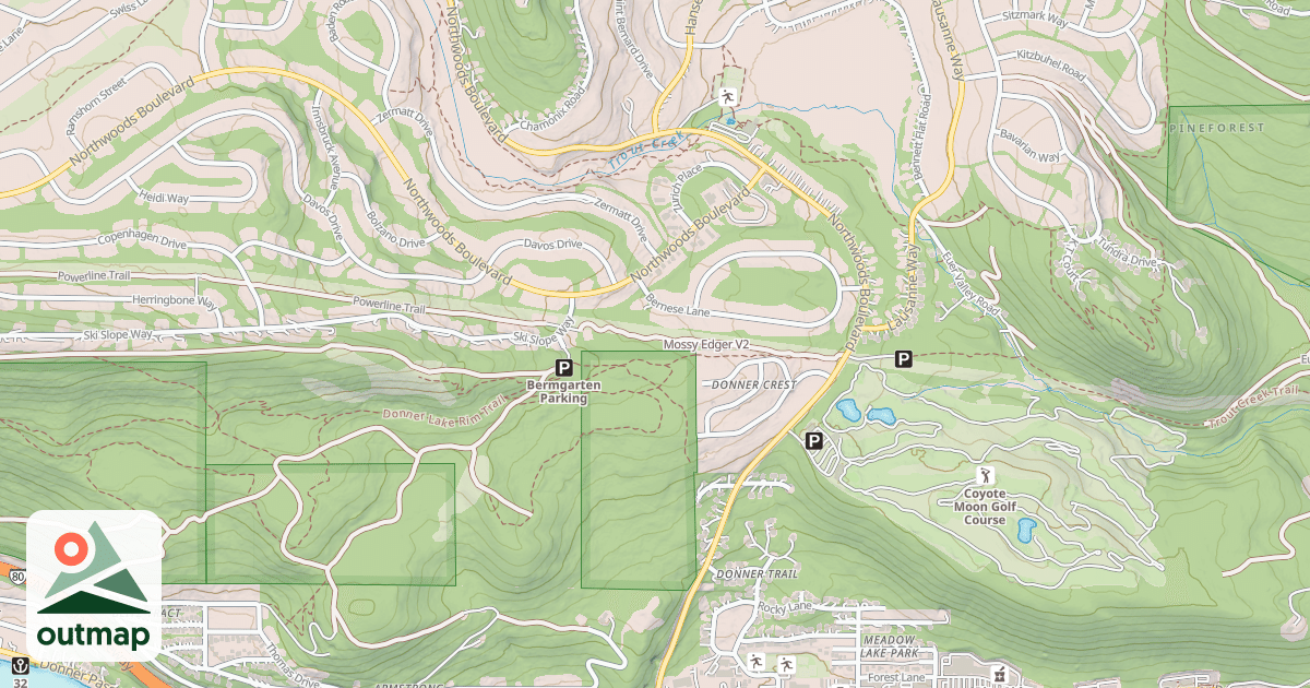 Map of Mossy Edger