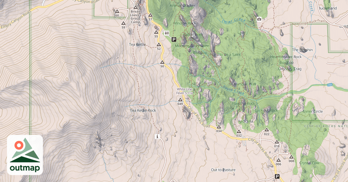 Map of White Line Fever