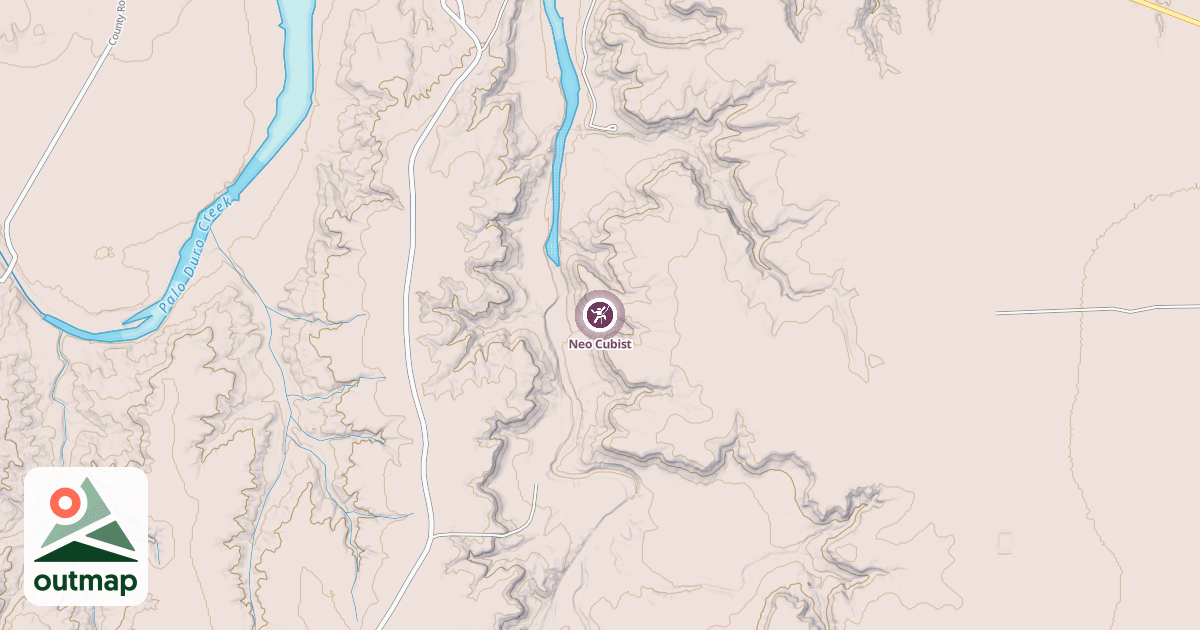 Map of Neo Cubist