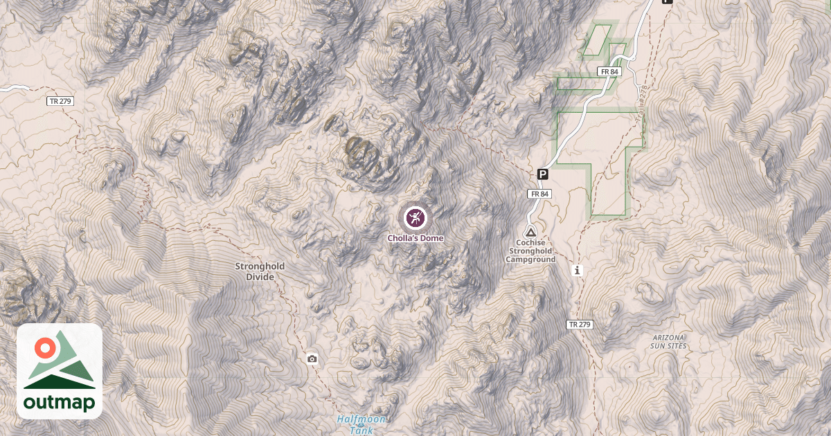 Map of Cholla’s Dome