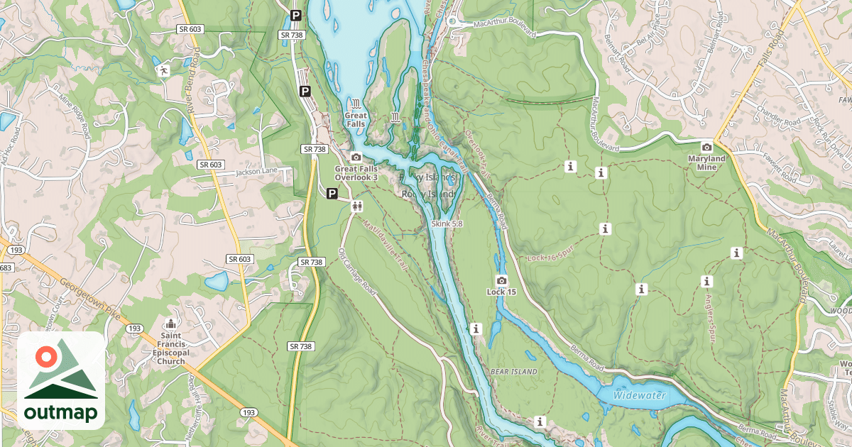 Map of Skink