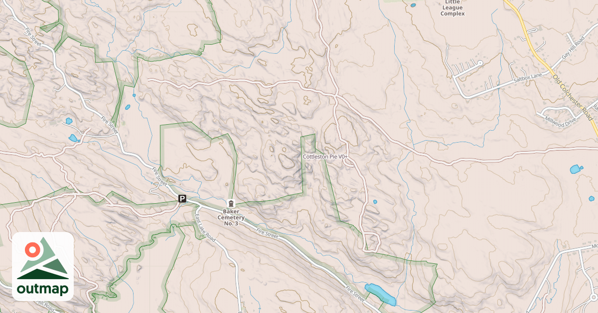 Map of Cottleston Pie