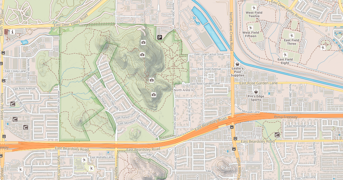 Map preview of North Arete