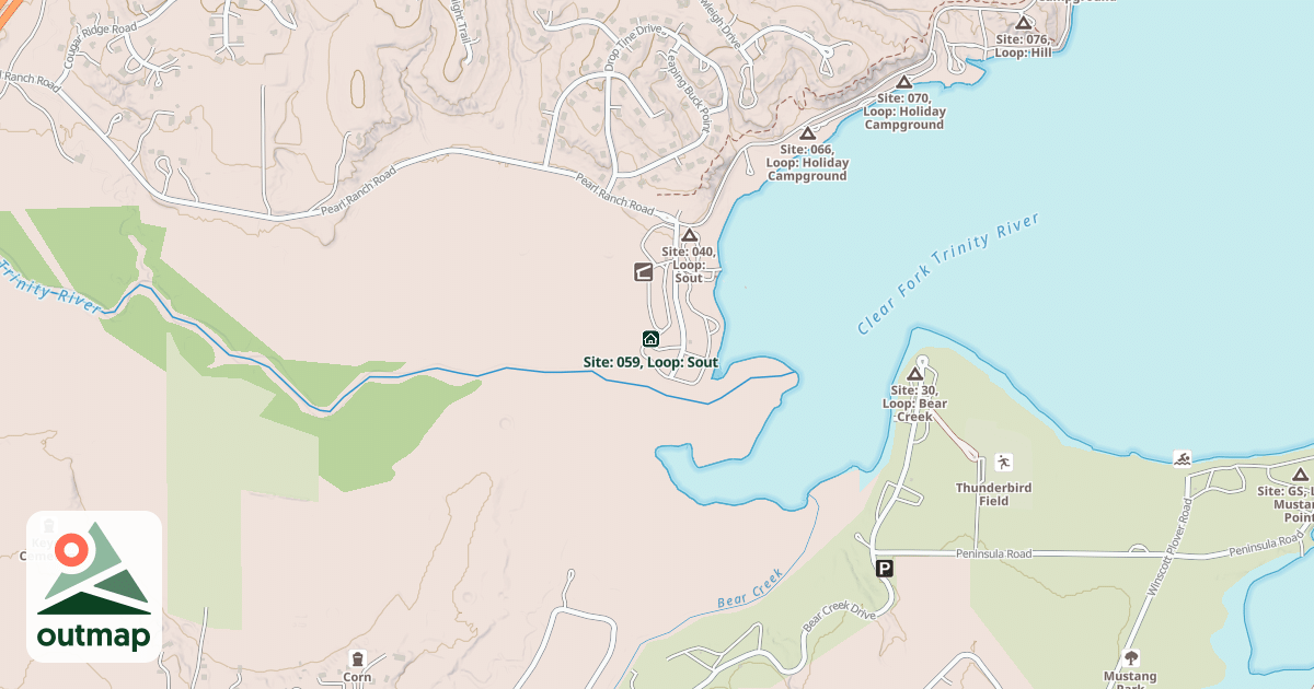 Map of Site: 060, Loop: Sout