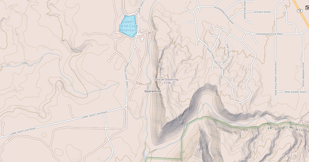 Map preview of Social Distancing