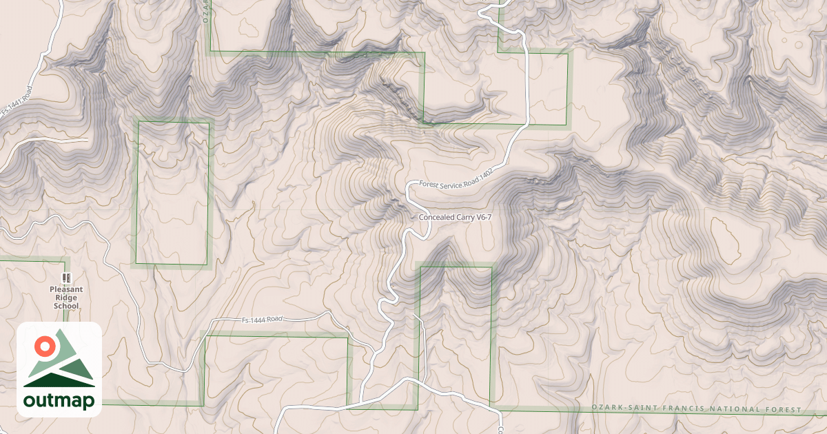 Map of Concealed Carry