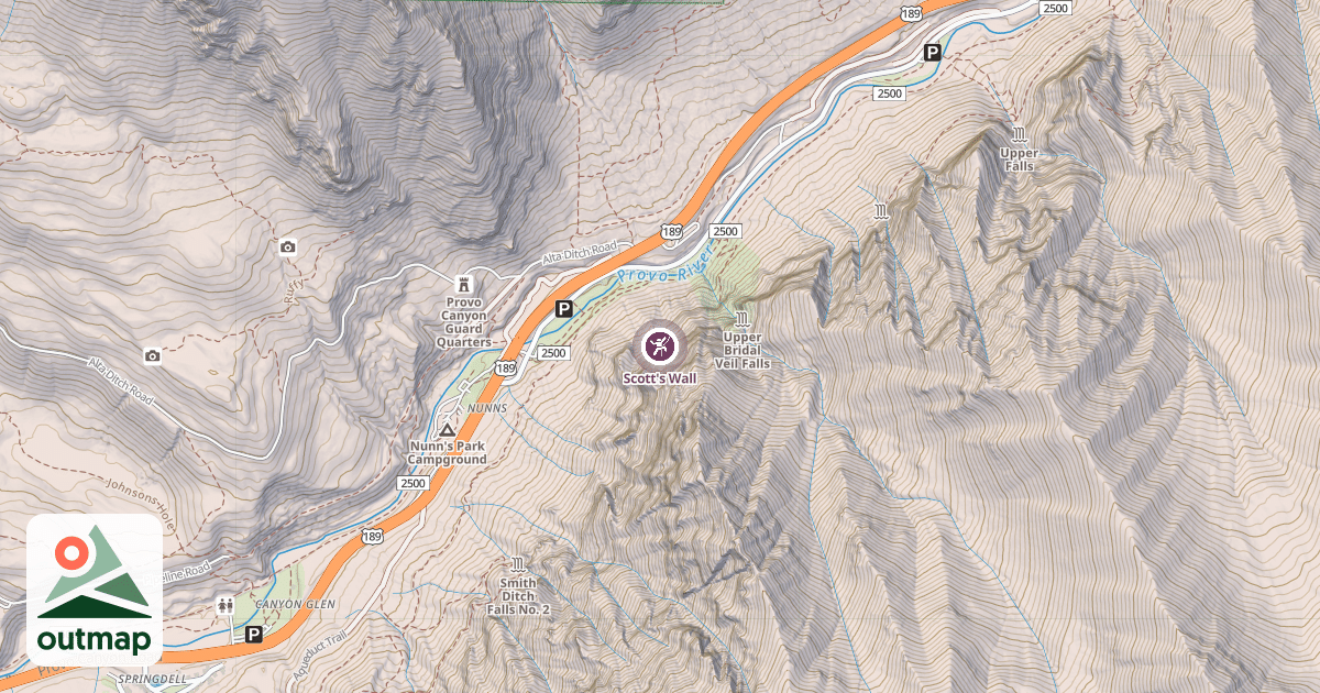 Map of Scott's Wall
