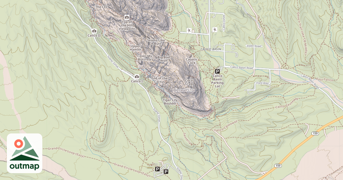 Map of Big Head