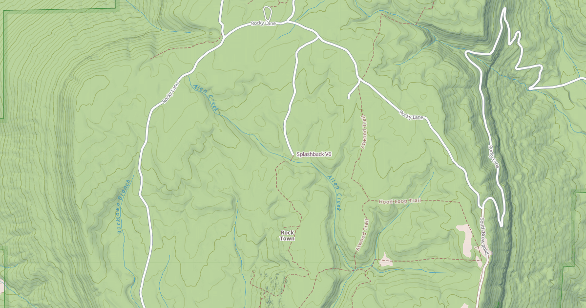 Map preview of Splashback