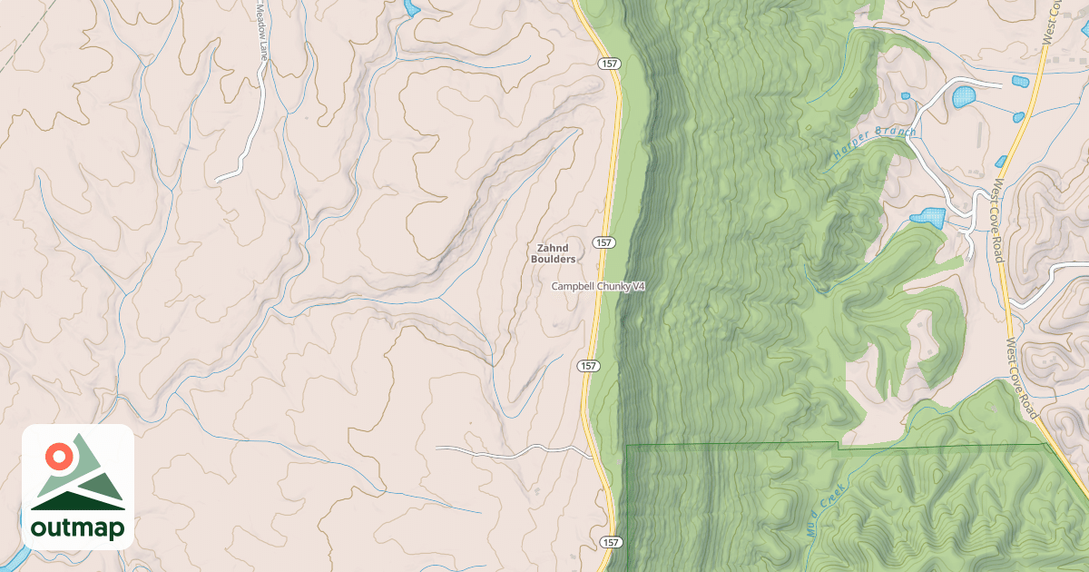 Map of Campbell Chunky