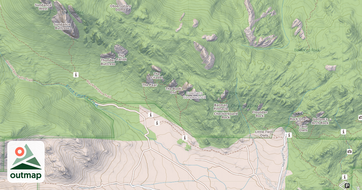 Map of Coleman's Complex