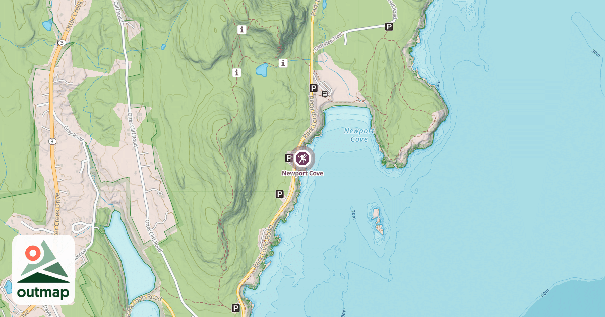 Map of Newport Cove