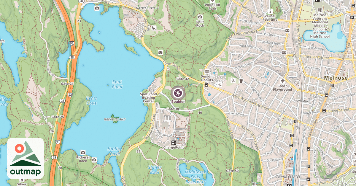 Map of Boulder