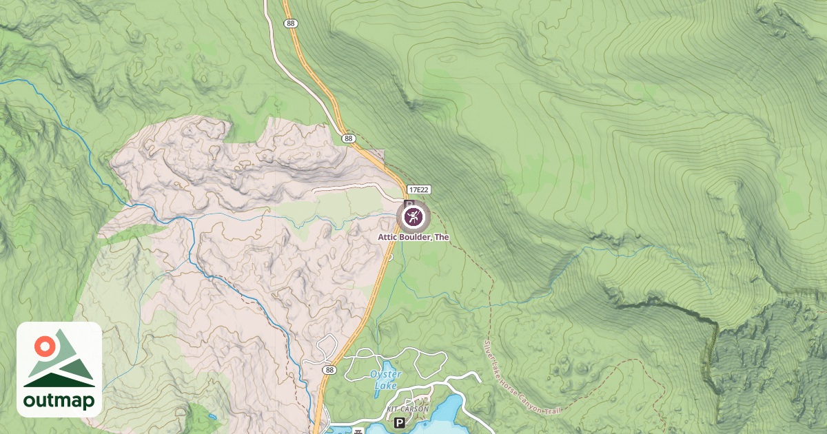Map of Attic Boulder, The
