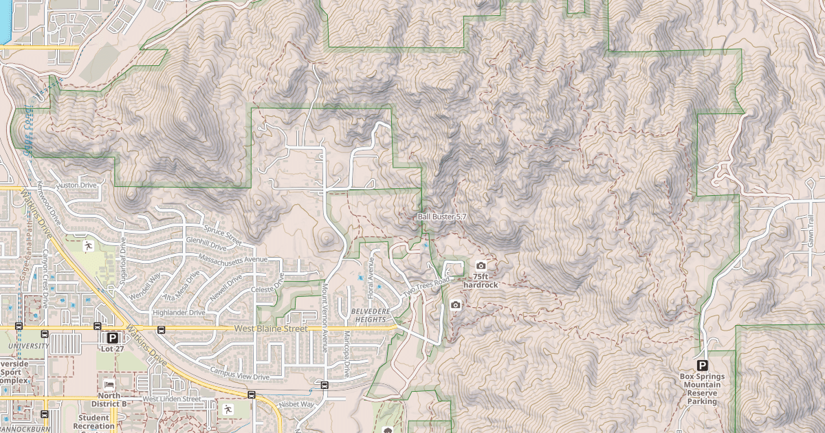 Map preview of Ball Buster