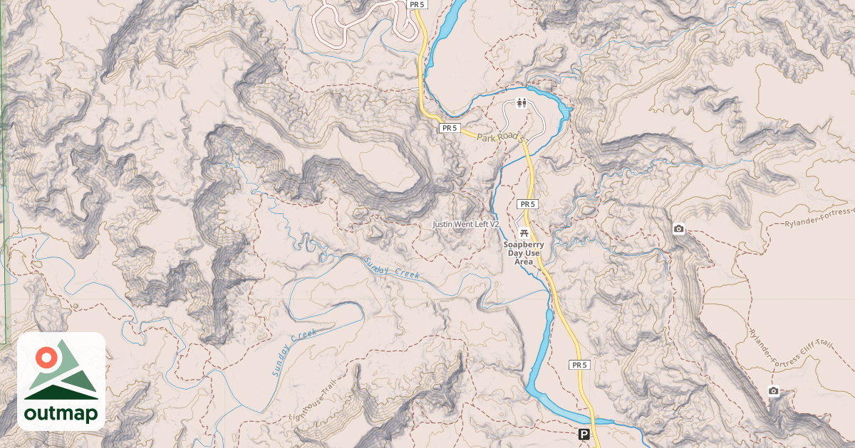 Map of Justin Went Left