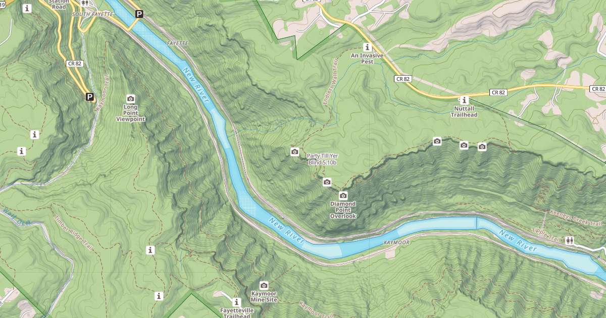 Map preview of Party Till Yer Blind