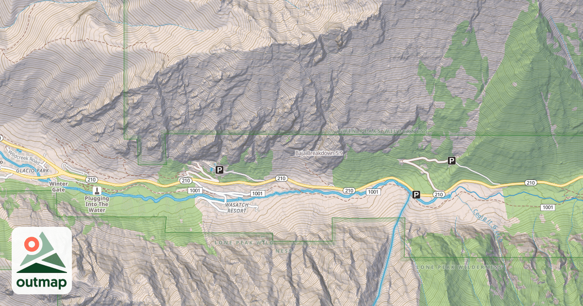 Map of Baja Breakdown
