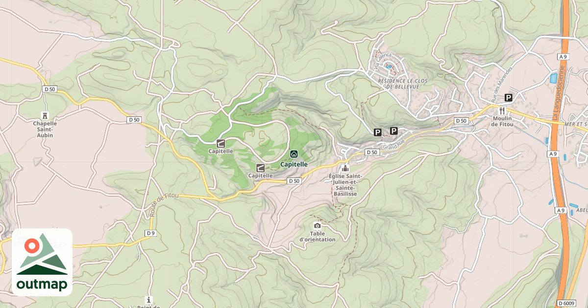 Map of Capitelle