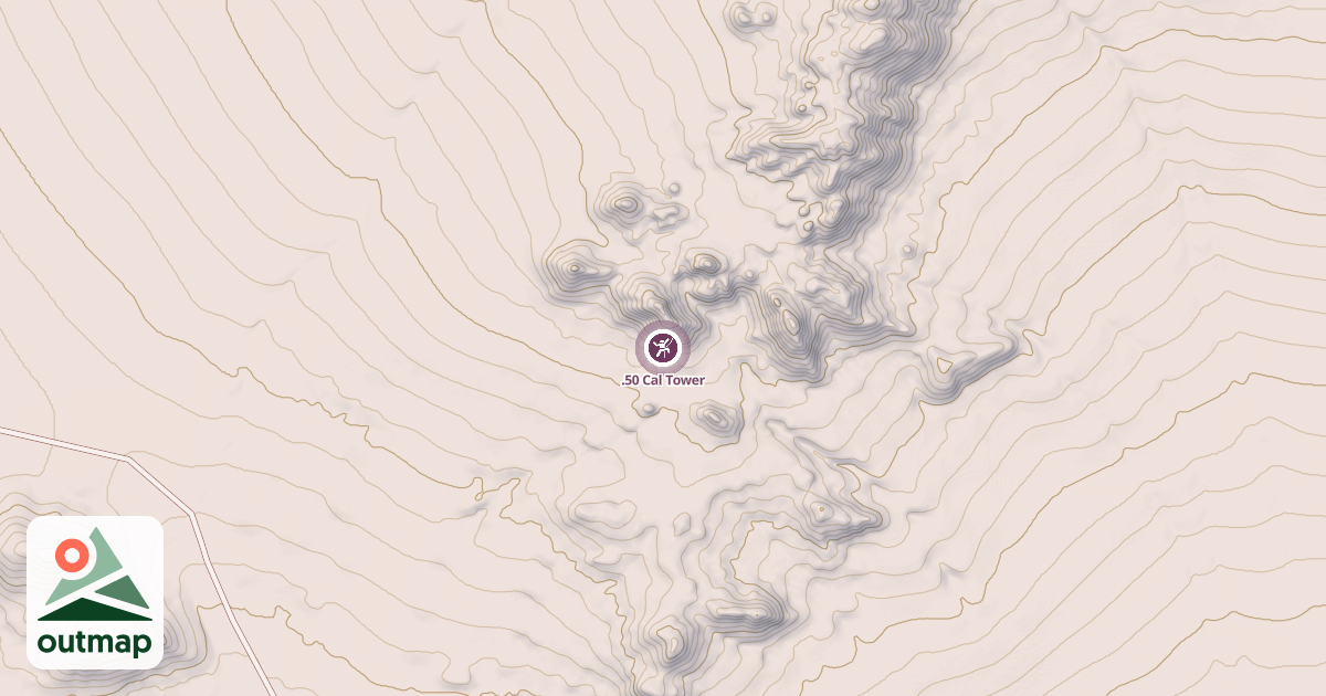 Map of .50 Cal Tower