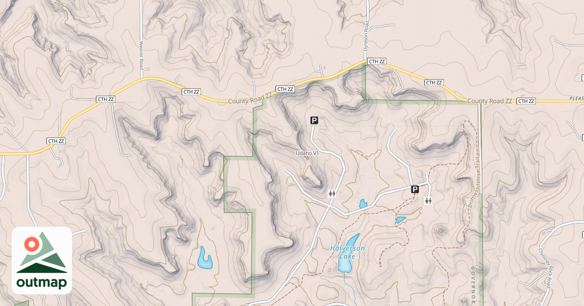 Map of Udaho