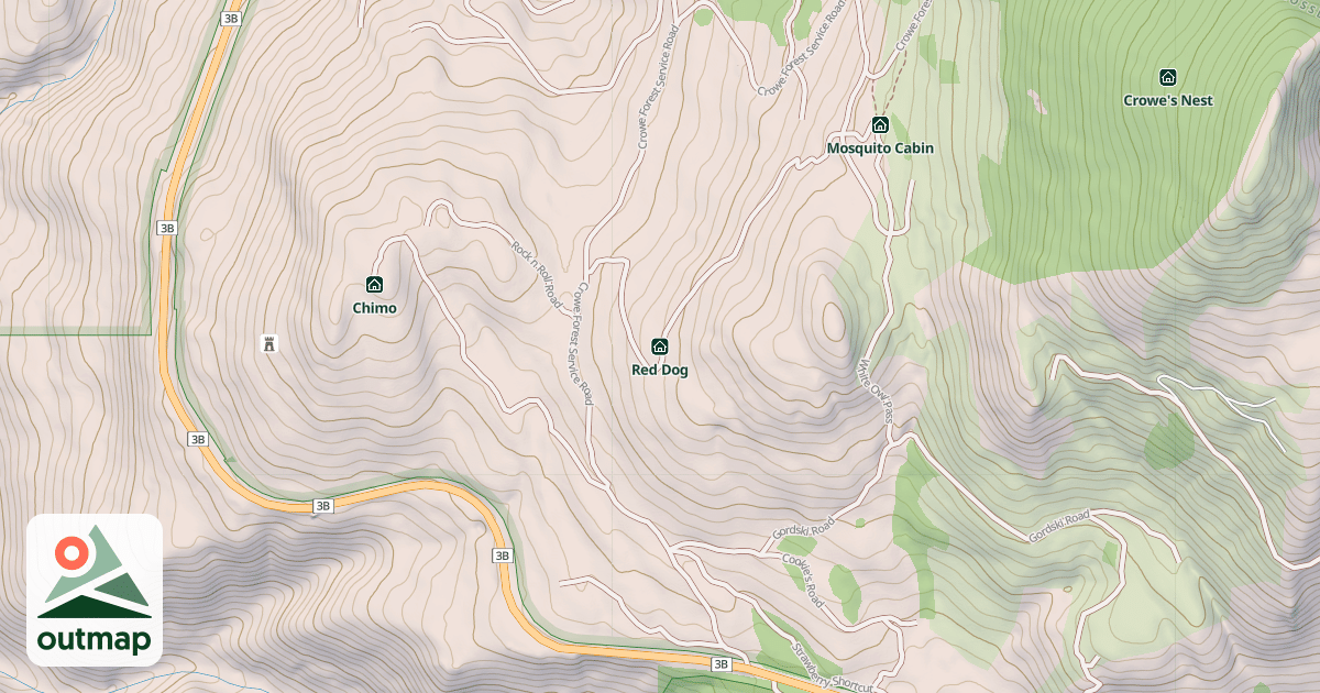 Map of Red Dog