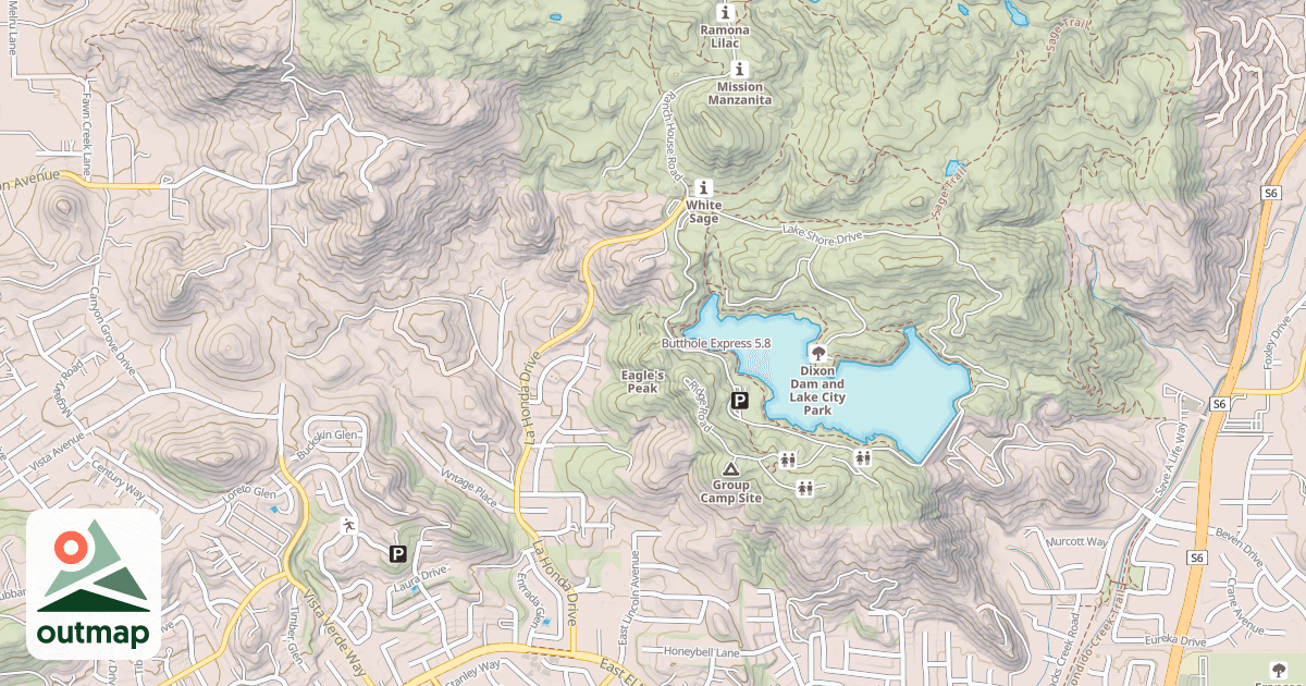 Map of Butthole Express