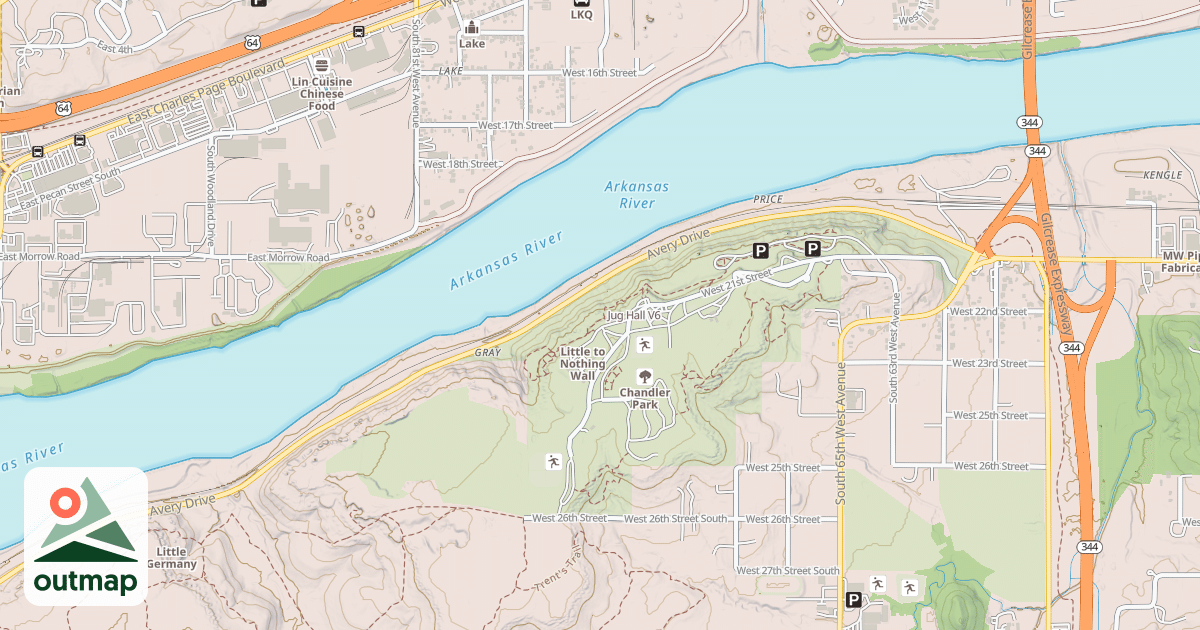 Map of Jug Hall