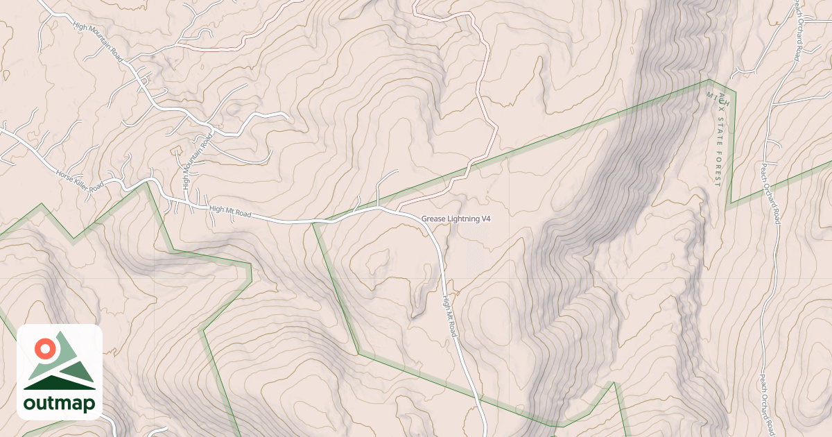 Map of Grease Lightning