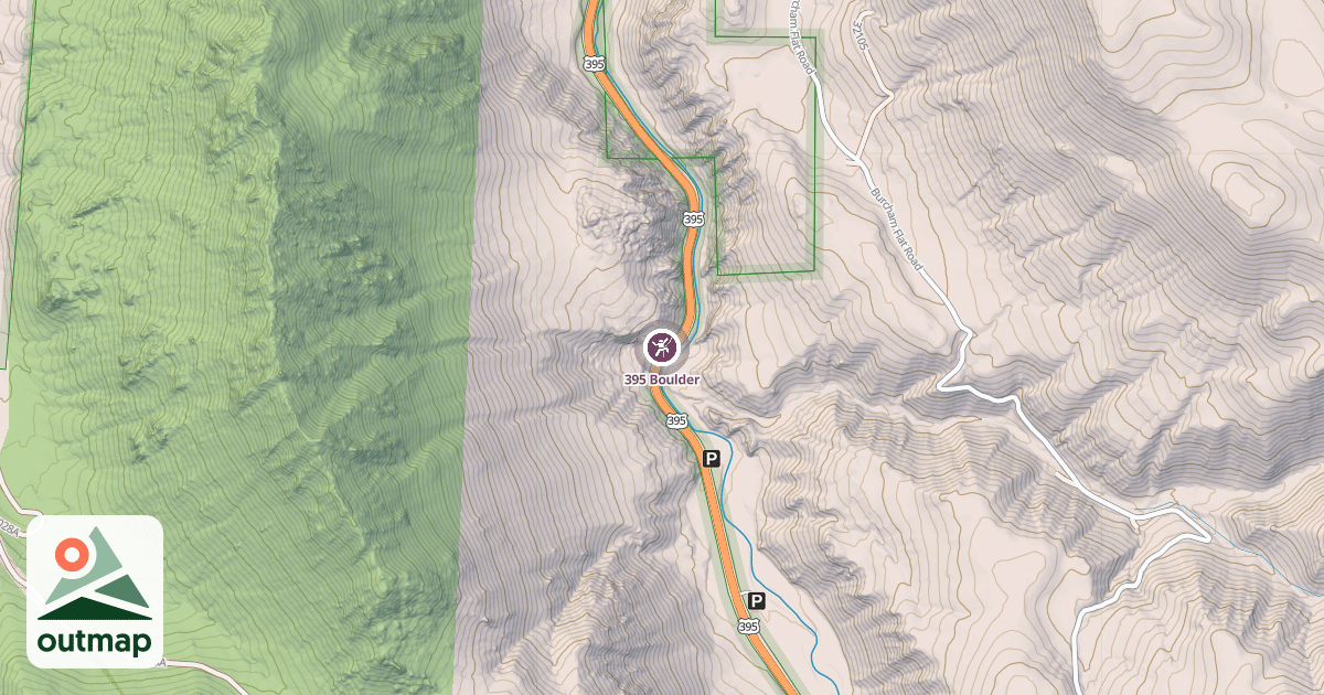 Map of 395 Boulder