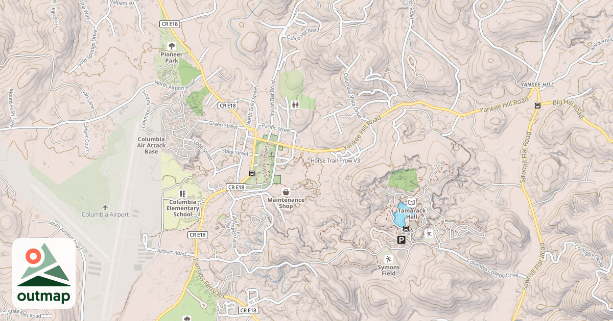 Map of Horse Trail Prow