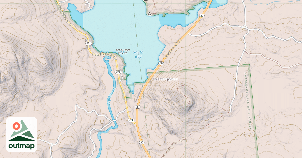 Map of The Last Tupper
