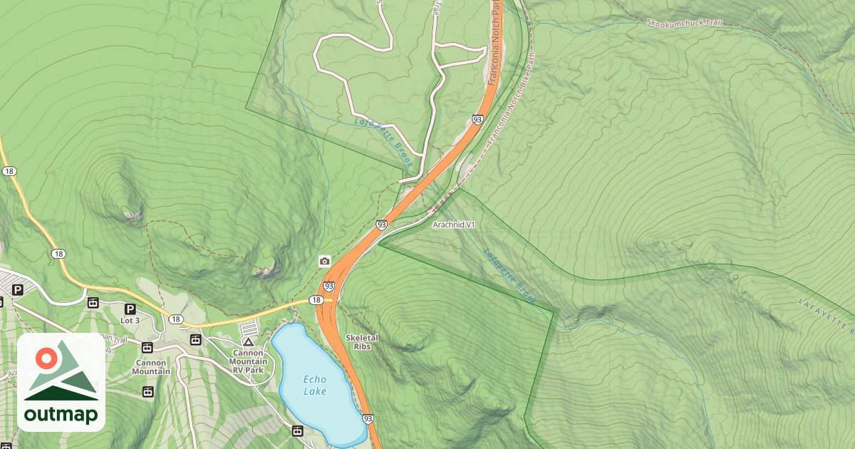 Map of Arachnid