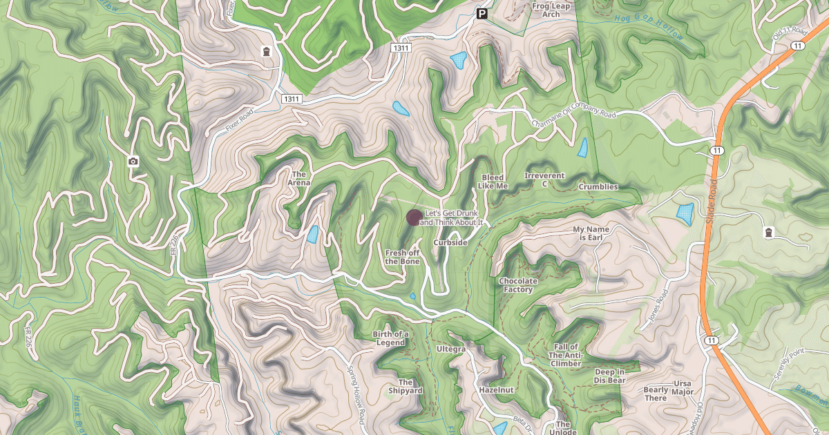 Map preview of Let's Get Drunk and Think About It