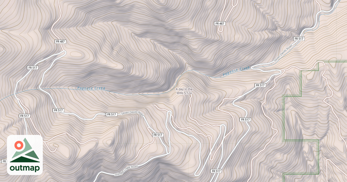 Map of A day in the Wife
