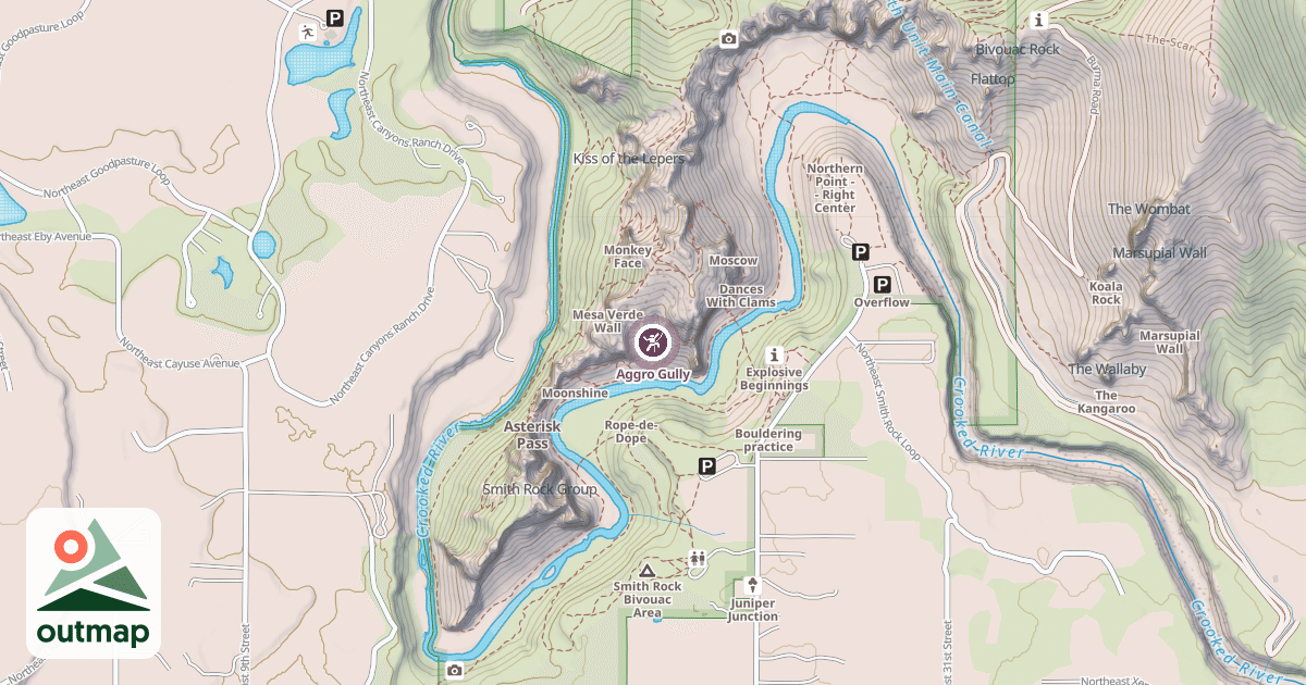 Map of Aggro Gully